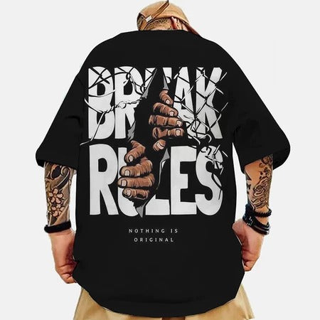 Camiseta Oversized Break Rules