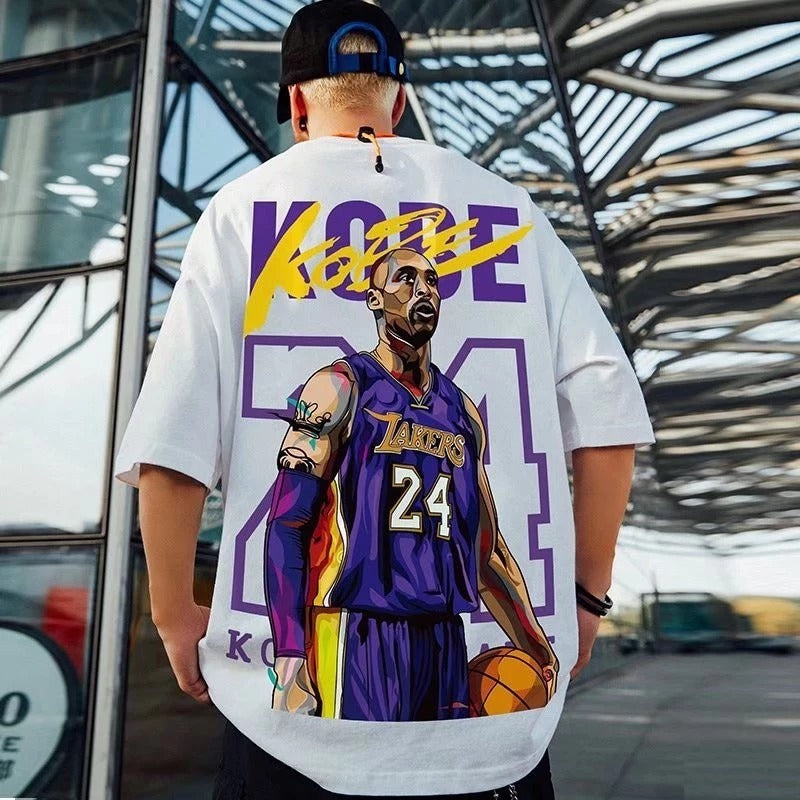Camiseta Oversized Streetwear BasqueteEspecial Kobe Byant