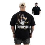 Camiseta OversizedCbum Campeão6 Peat