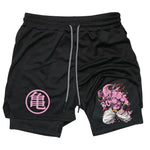 Short Dry-Fit de Compressão Majin Boo DBZ