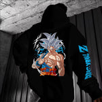 Casaco Moletom MasculinoGoku instinto superior dragon ball z