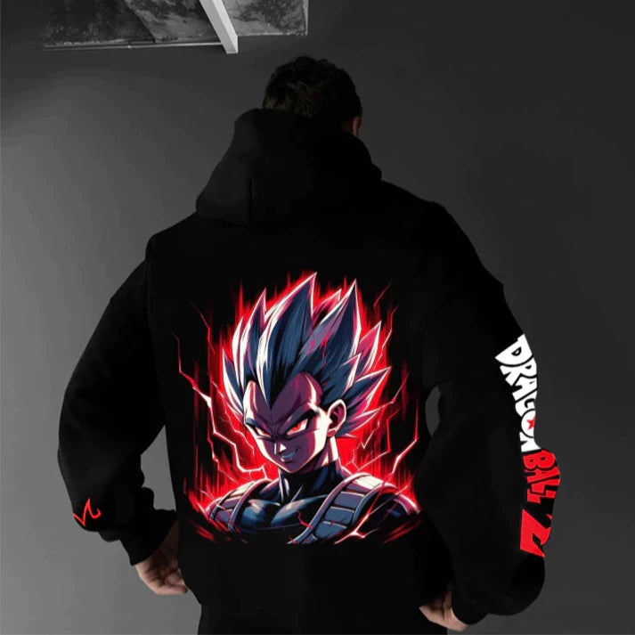 Casaco Moletom MasculinoVegeta Dragon Ball Z
