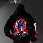 Casaco Moletom MasculinoVegeta Dragon Ball Z