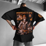 Camiseta Oversized Streetwear Portgas D. Ace