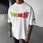 Camiseta Oversized Streetwear Vegeta White