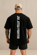 Camiseta Jiu JitsuOversizedAlgodão Masculina