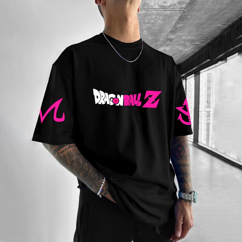Camiseta Oversized Streetwear Golden Goku