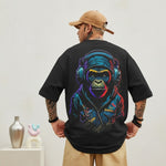 Camiseta Oversized Monkey Song