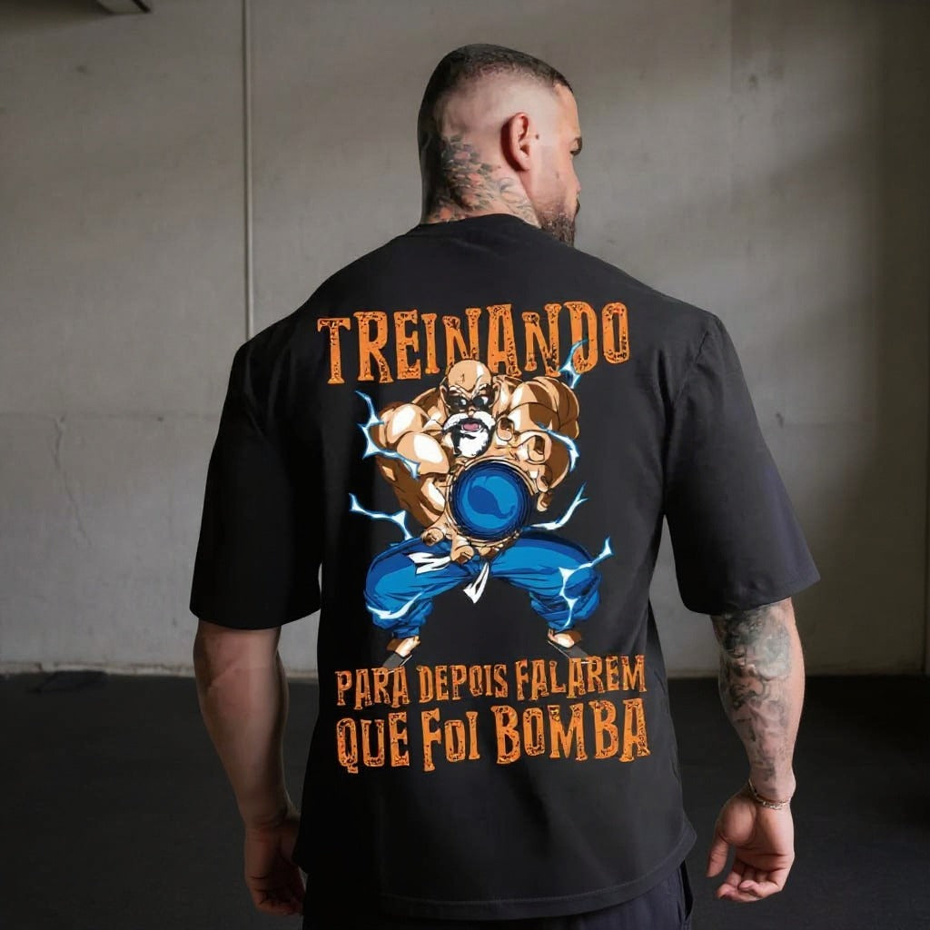 Camiseta Oversized Mestre Kami Dragon Ball