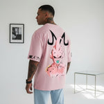 Camisa Oversized Streetwear Plus SizeMajin Boo Kid Rosa