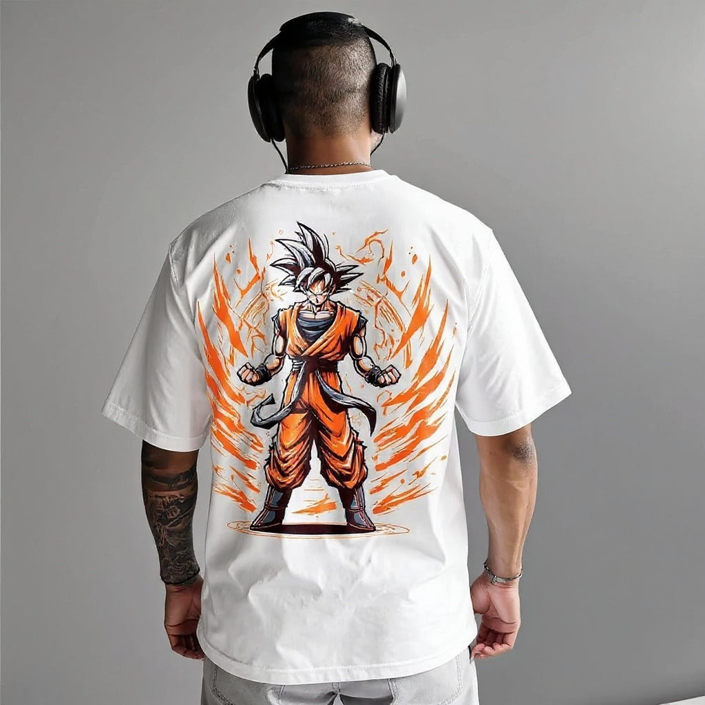 Camisa Oversized Streetwear Plus SizeGoku Gym