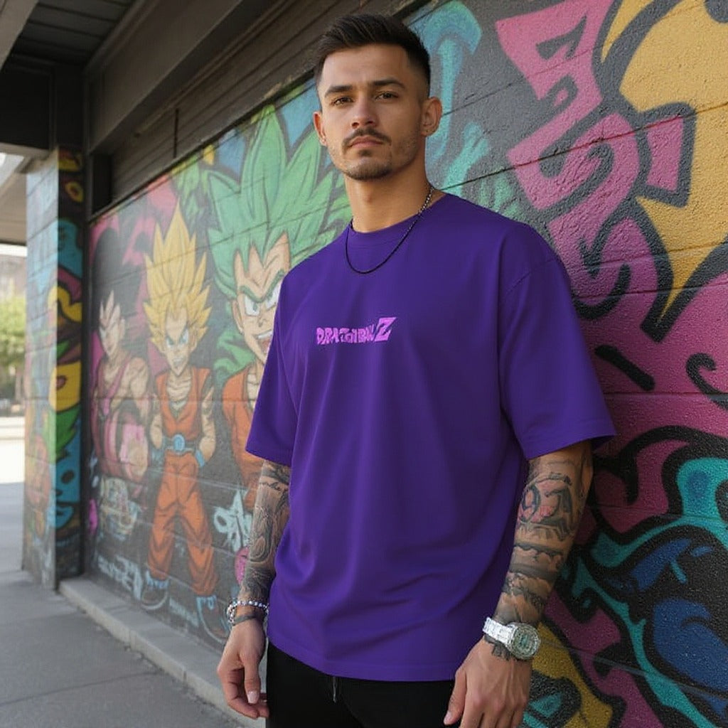 Camisa Oversized Streetwear Plus SizeBeerusDeus da Destruição