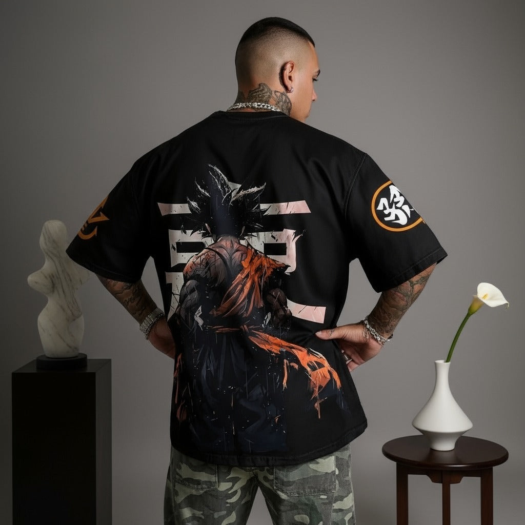 Camiseta Oversized Goku Dragon Ball 2