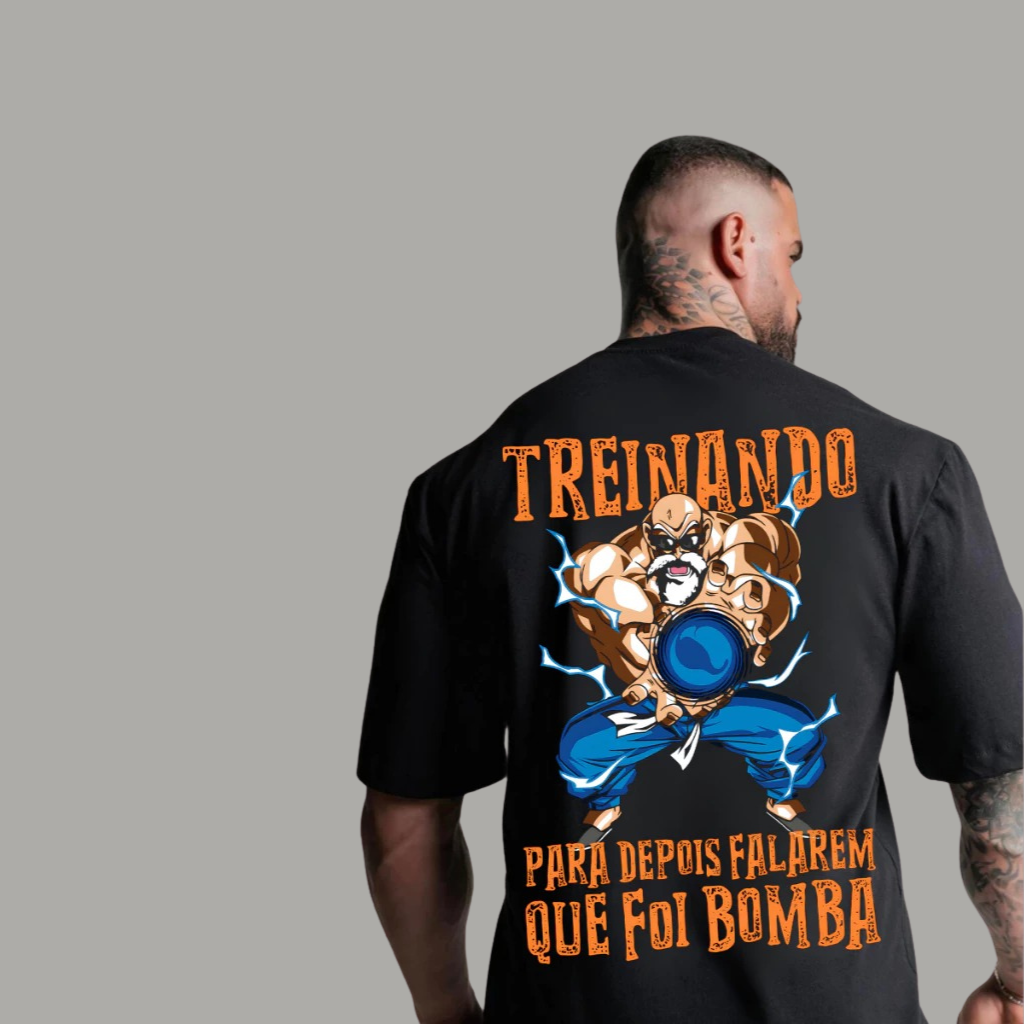 Camiseta Oversized Mestre Kami Dragon Ball