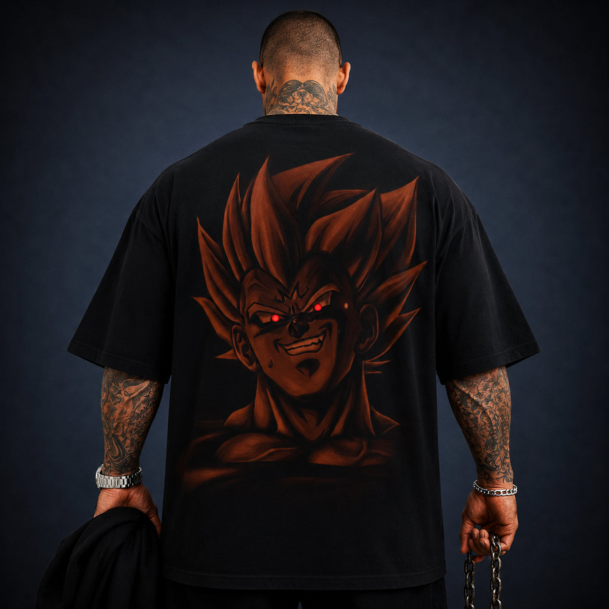 Camisa Oversized Streetwear PrincipeBlack