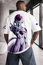 Camiseta Oversized Streetwear Freeza Edição Limitada