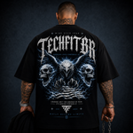 Camiseta Oversized Águia Imperial Thunder Masculina Streetwear Premium