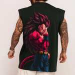 Camiseta Regata Machão Vegeta Super Saiyajin 4