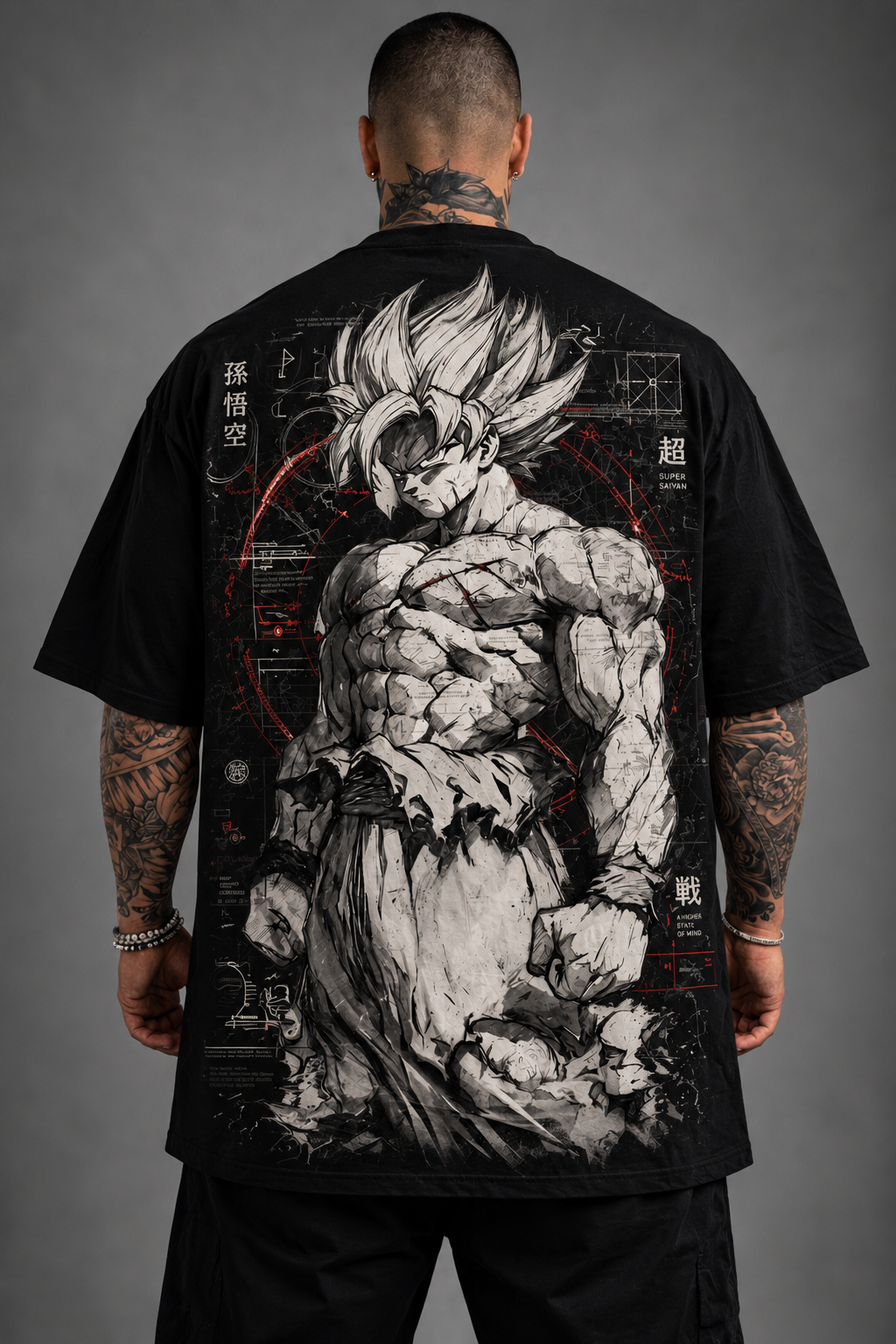 Camiseta Oversized Treino Techfitbr Premium Branca