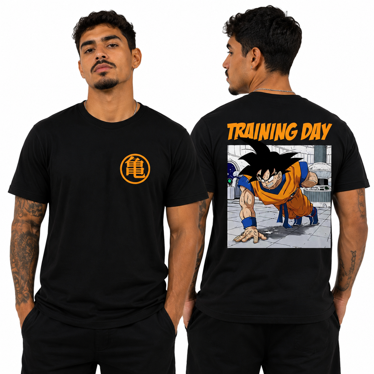 Camiseta Dry Fit Training Day GokuDbz Preta