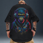 Camiseta Oversized Monkey Song