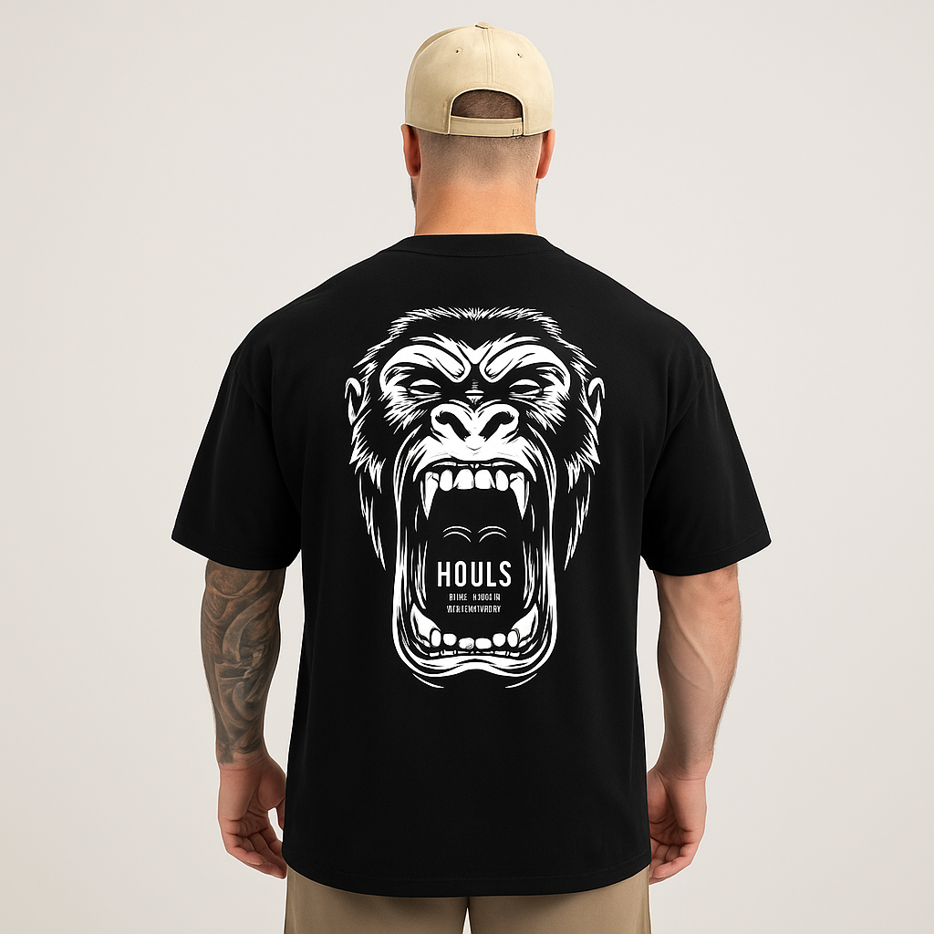 Camiseta streetwear Oversized PremiumGorila Kong