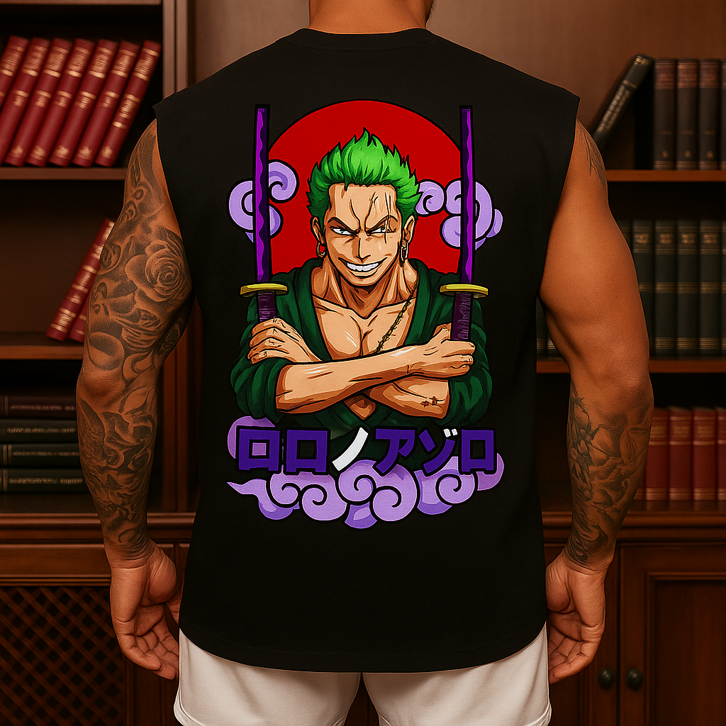 Camiseta Regata Machão Ononoa Zoro