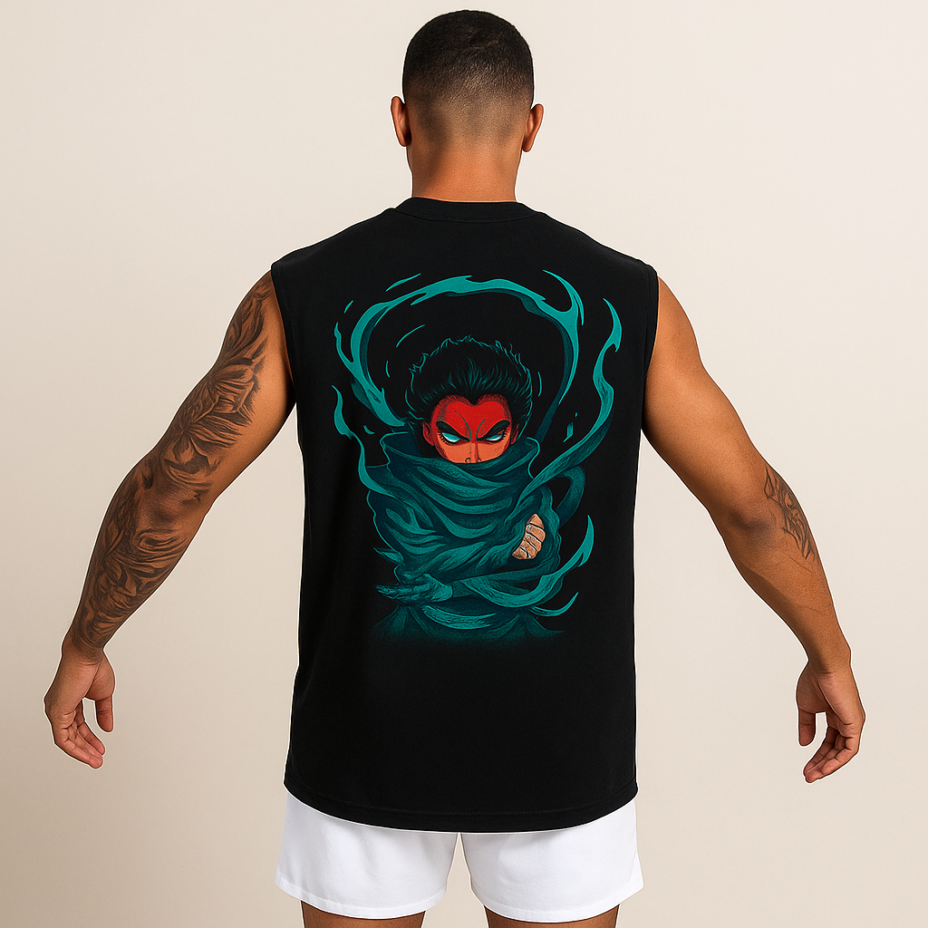 Camiseta Regata Machão Rock Lee