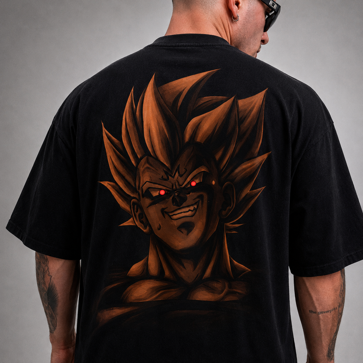 Camisa Oversized Streetwear PrincipeBlack
