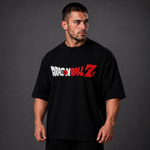 Camiseta Oversized Streetwear Son Goku 01 Preta