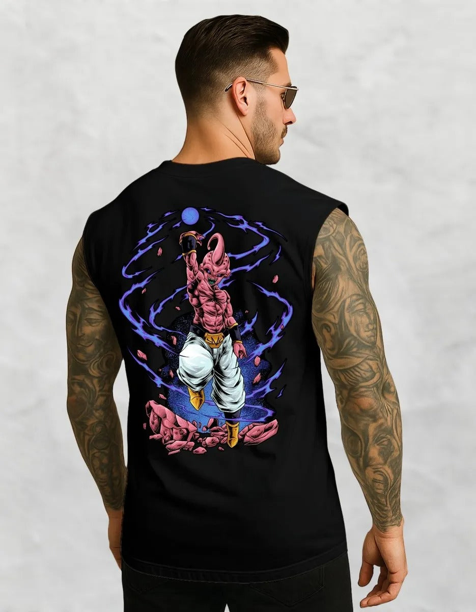 Camiseta Regata Machão Super Majin Boo