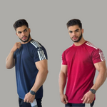 Kit 2 Camisetas Dry Fit Masculina Listras