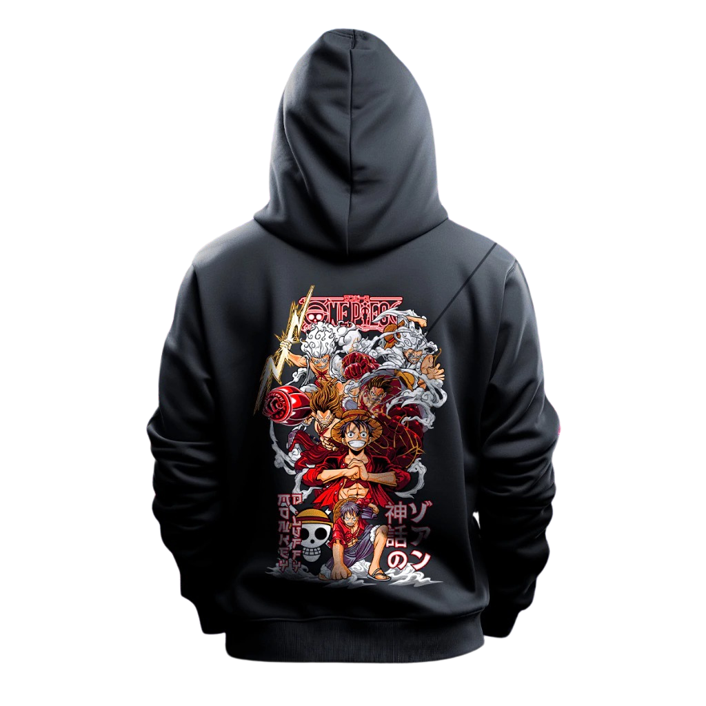 Casaco Moletom Masculino Anime Mangá Luffy