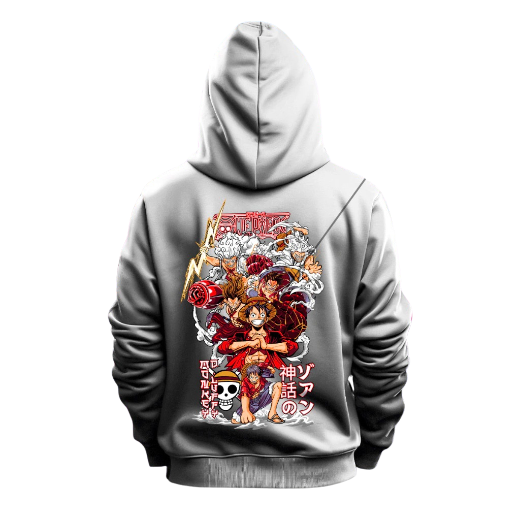 Casaco Moletom Masculino Anime Mangá Luffy