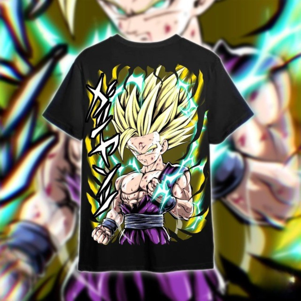 Camiseta Fio 30.1 penteado GOHAN SS2