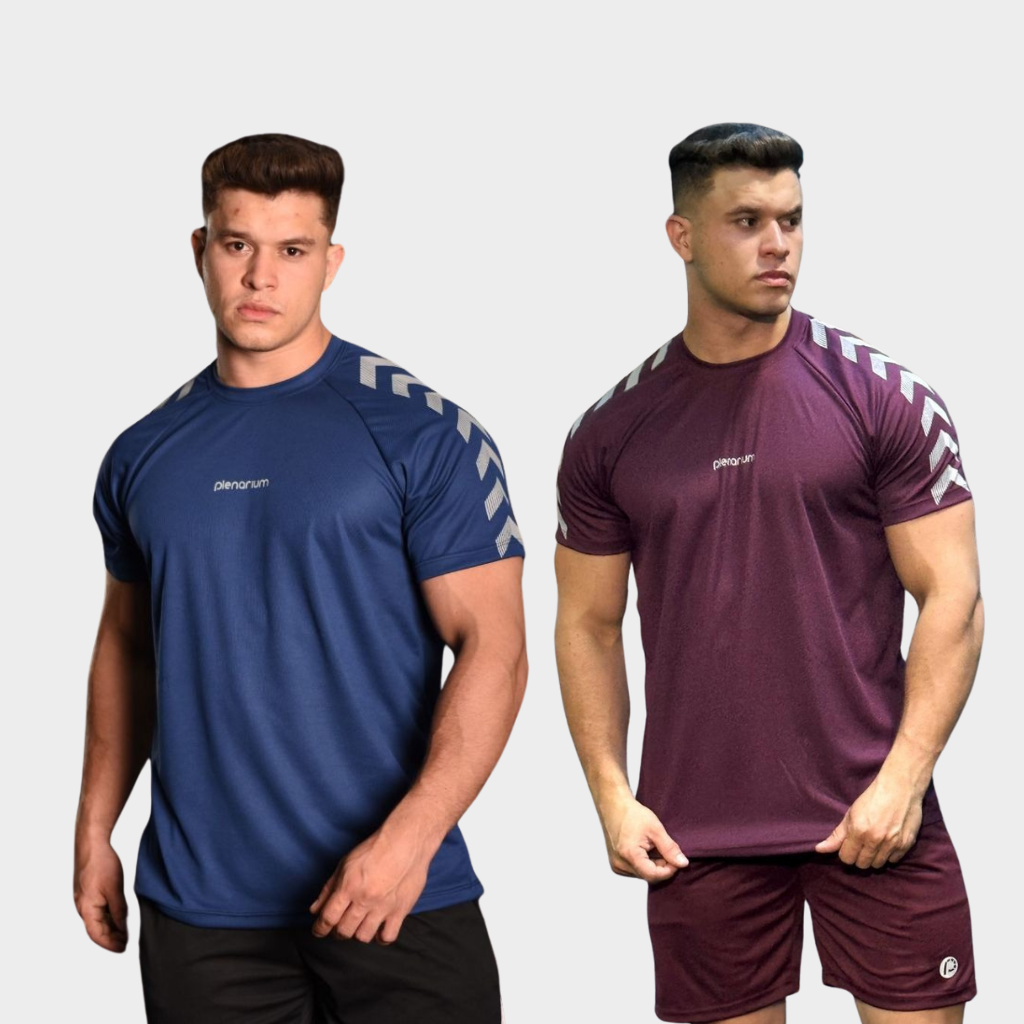 Camiseta Dry Fit, Kit Camisetas Masculinas, Camiseta Tech Modal, Camiseta Longline Masculina.