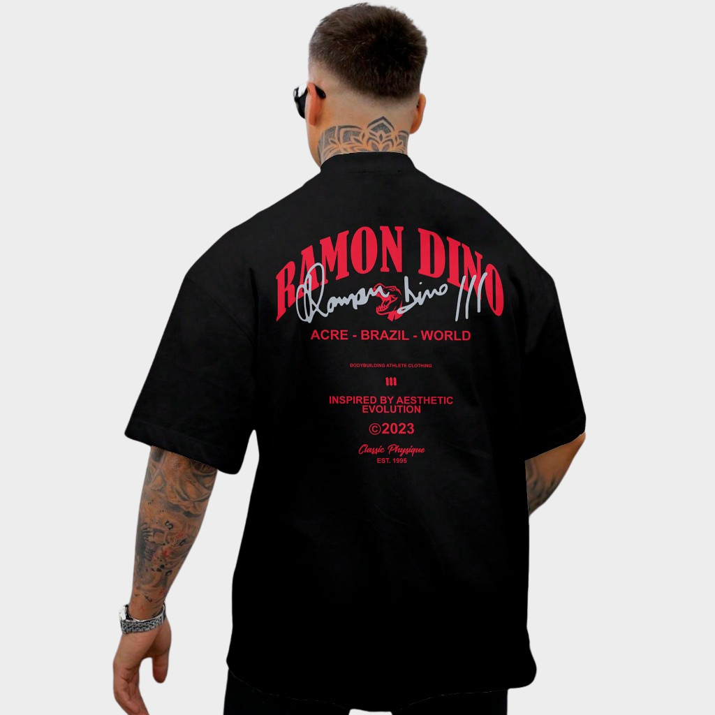 Camiseta Oversized Bodybuilding, Camiseta Oversized Premium, Kit 3 CamisetaBasica Oversized, Camiseta Oversized Montzilla
