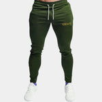 Calça Esportiva JoggersCom Bolso e Punho Ajustável