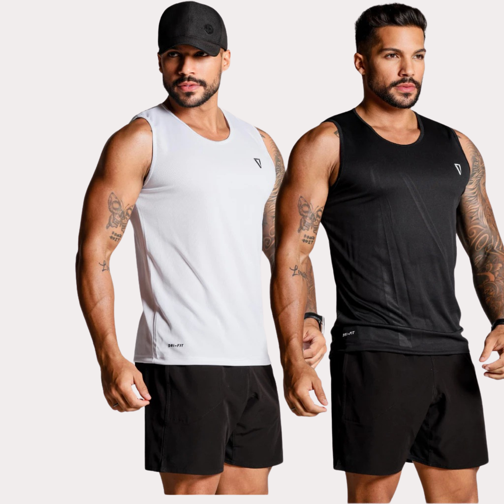 Kit 2 Regatas Dry Fit Vennite - Compre 1 Leve 2