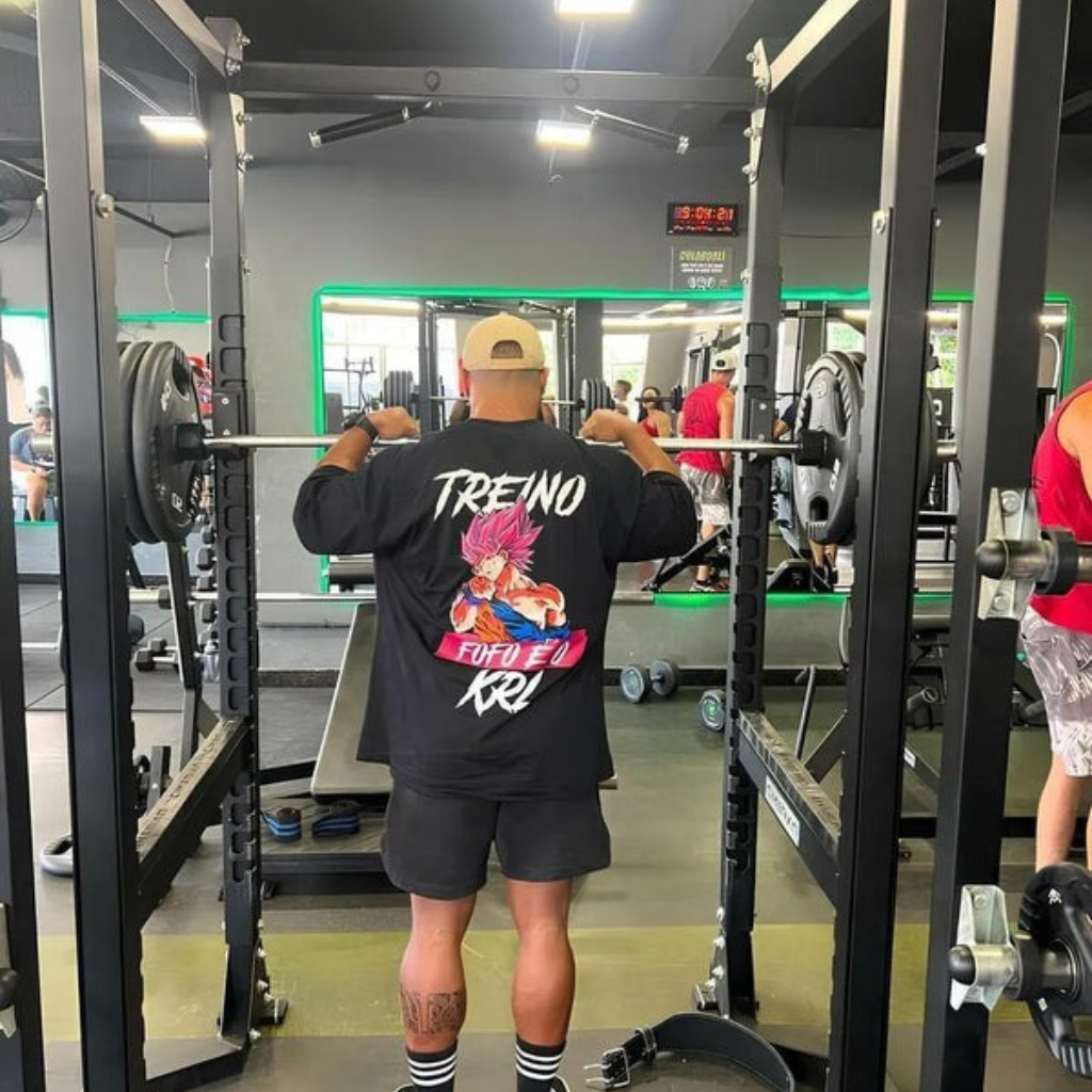 Camiseta Oversizedstreetwear Treio Fofo é o KRL