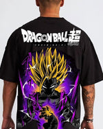 Camisa Oversized Streetwear Gohan Super Saiyajin 2