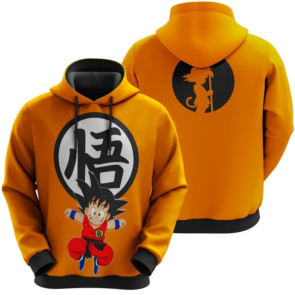 Casaco Moletom MasculinoMini Goku