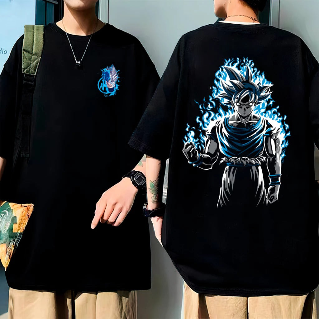 Camiseta Oversized Streetwear Dragon Ball Geek