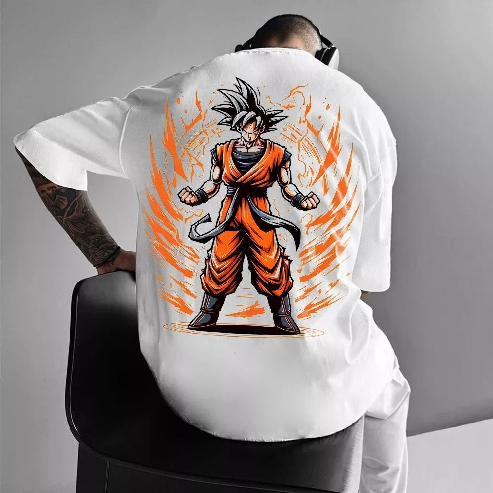 Camisa Oversized Streetwear Plus SizeGoku Gym