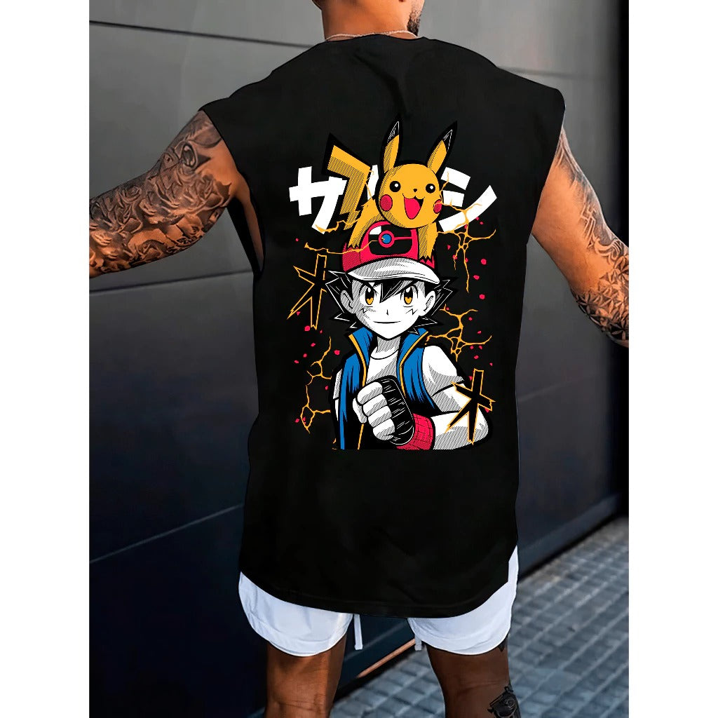 Camiseta Regata MachãoPokemon