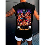Camiseta Regata Machão Luffy x Kaido