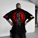 Camisa Oversized Streetwear Plus Size Goku Kaioken