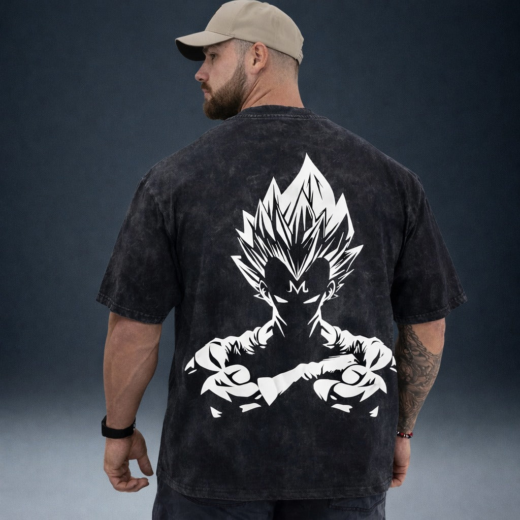Camisa Oversized Streetwear Vegeta M