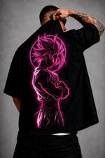 Camiseta Oversized Masculina Supreme Warrior Preta