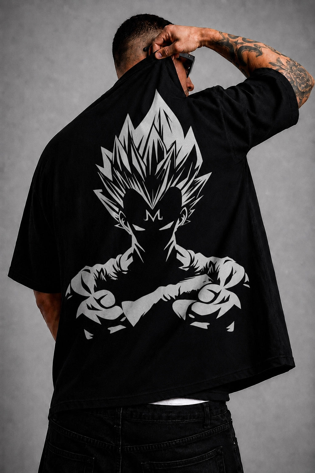 Camisa Oversized Streetwear PrincipeM Preta